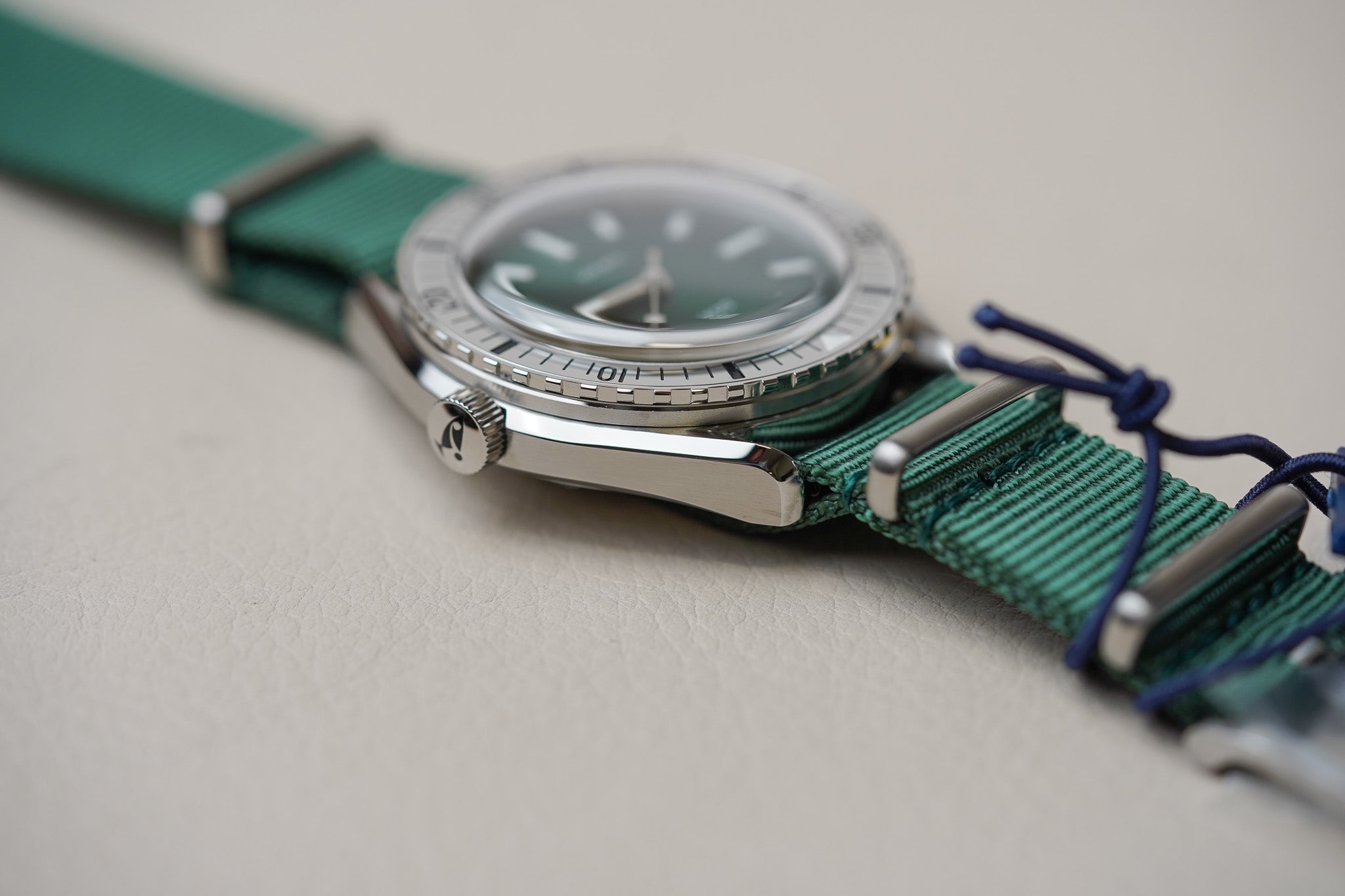 Doxa SUB 200 Sea Emerald Steel Inlay NATO 796.10.131.26-N
