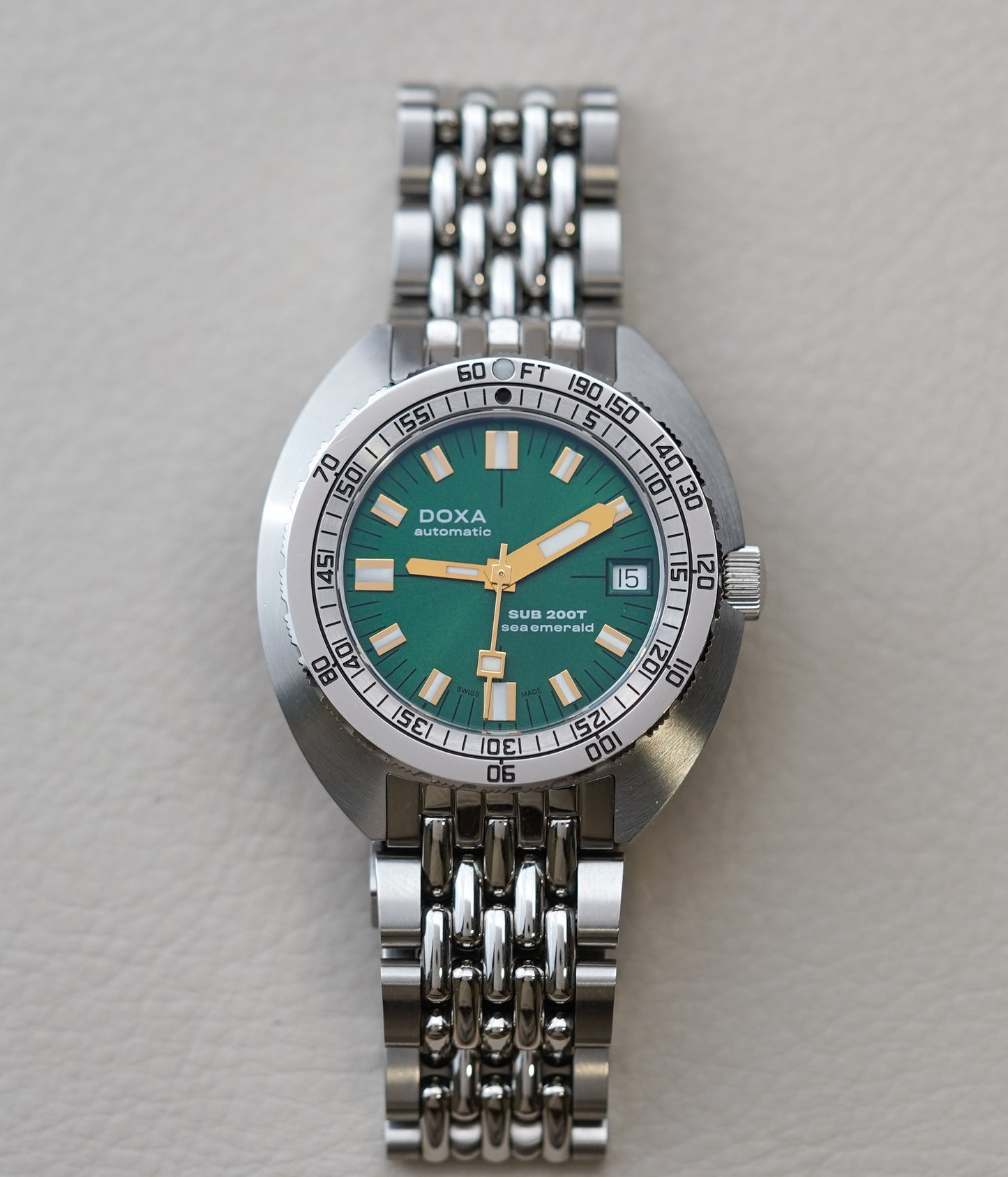 Doxa SUB 200T Sea Emerald Sunray 804.10.131S.10