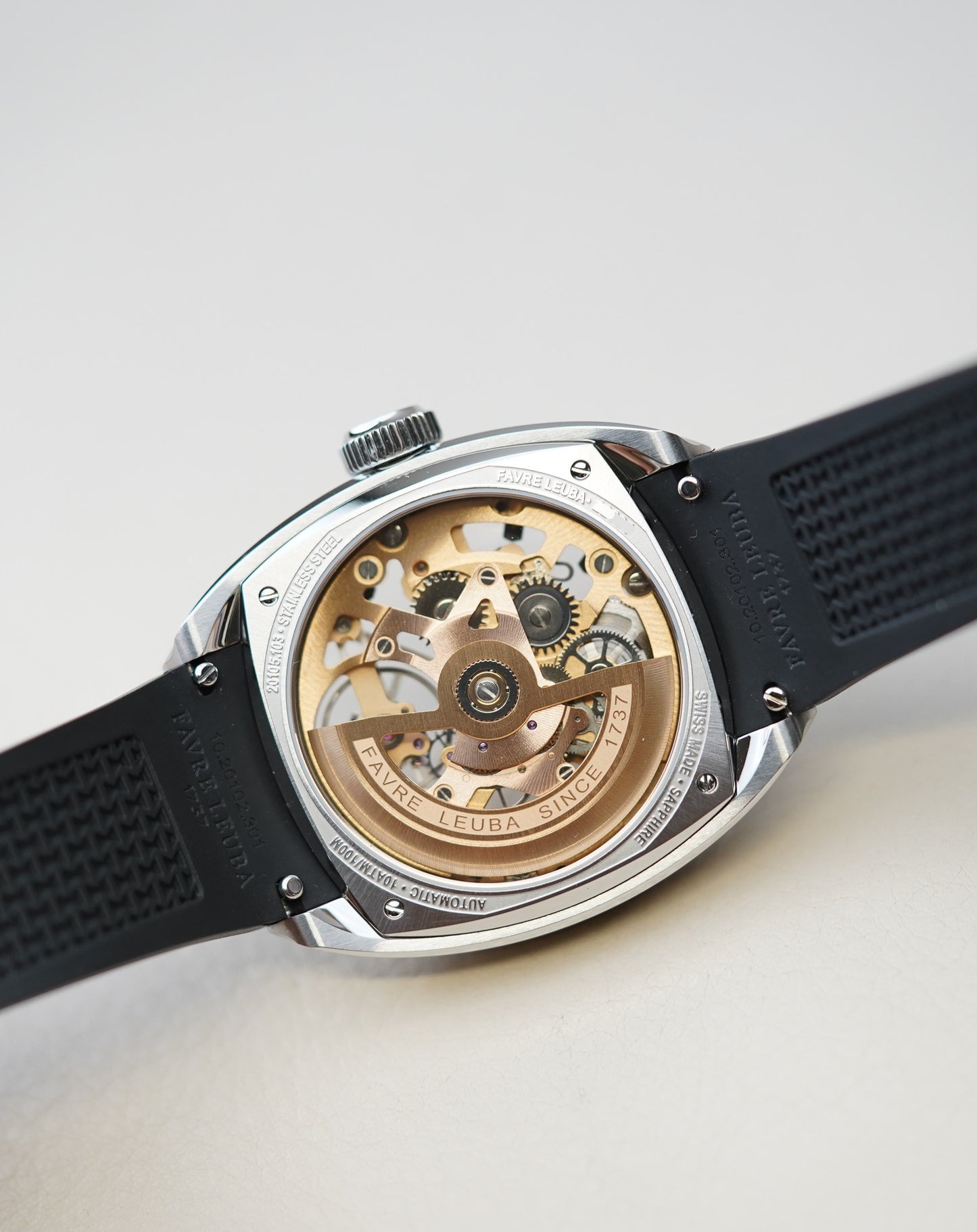 Favre Leuba Chief Skeleton Black 00.20105.103.01.301