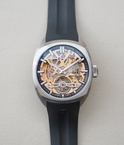 Favre Leuba Chief Skeleton Black 00.20105.103.01.301