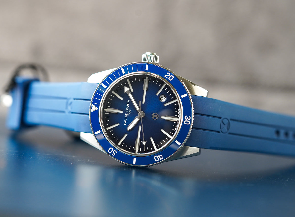 Favre Leuba Deep Raider Renaissance Blue 00.20308.101.02.302