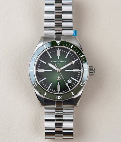 Favre Leuba Deep Raider Renaissance Green 00.20308.101.03.200
