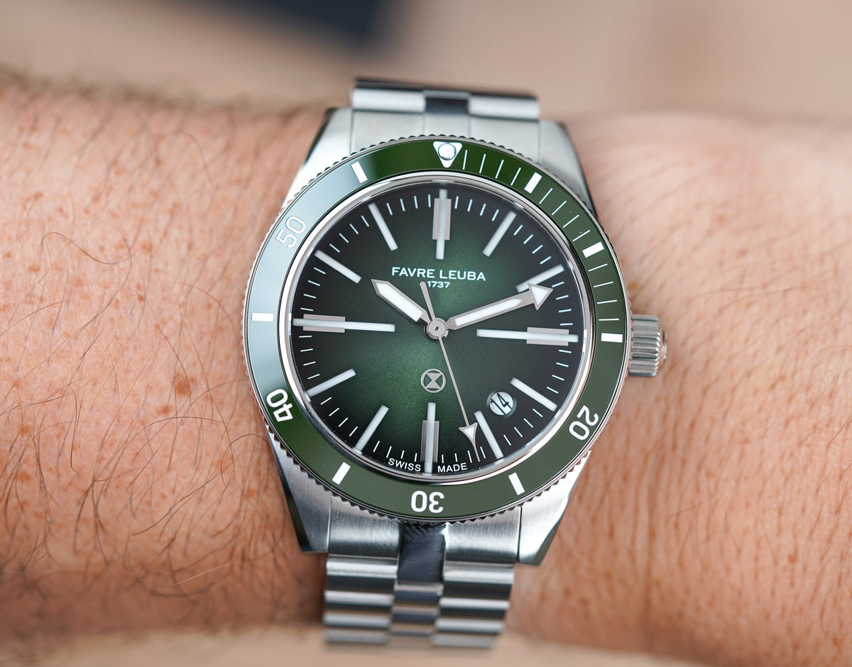 Favre Leuba Deep Raider Renaissance Green 00.20308.101.03.200
