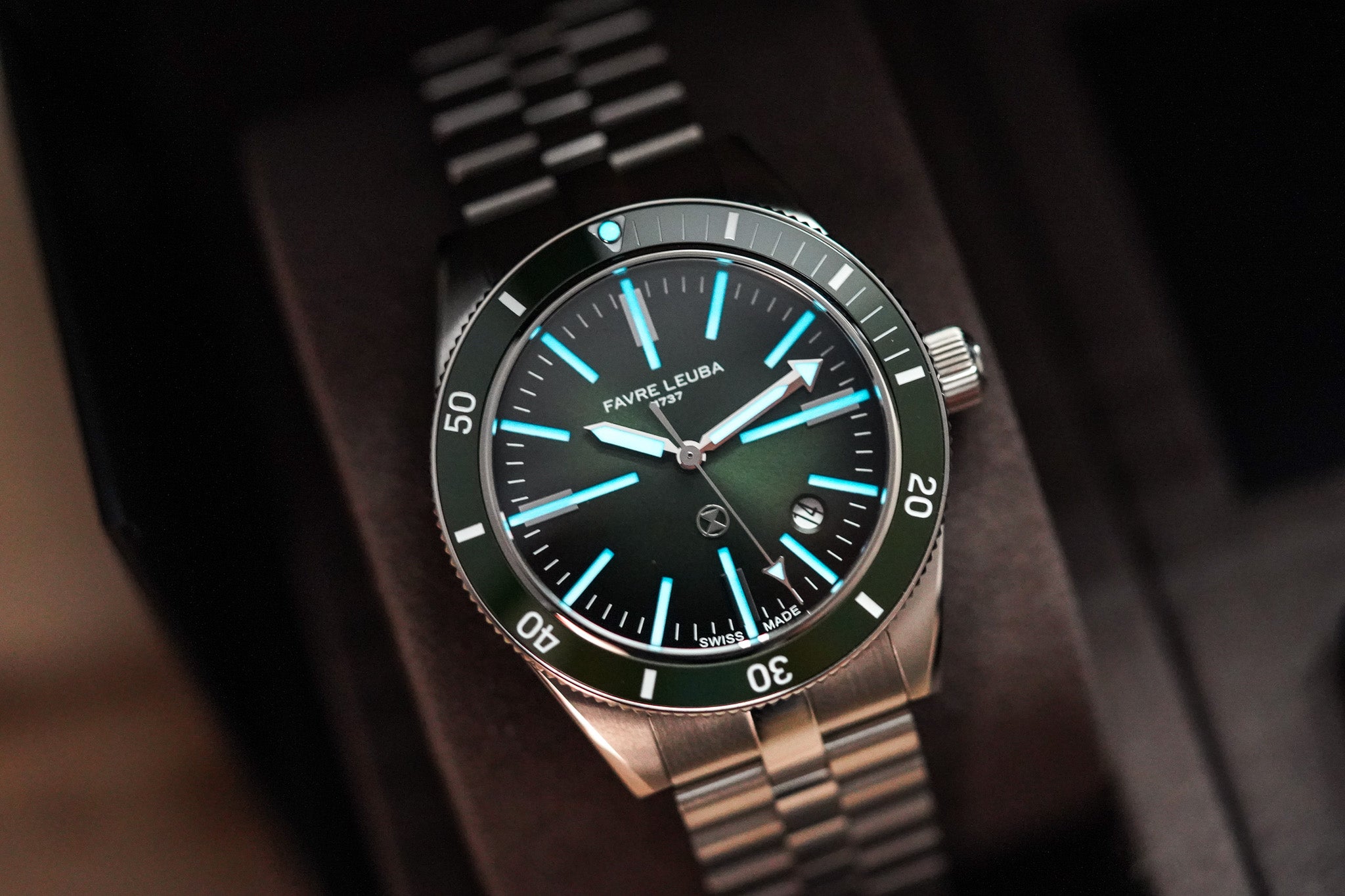 Favre Leuba Deep Raider Renaissance Green 00.20308.101.03.200