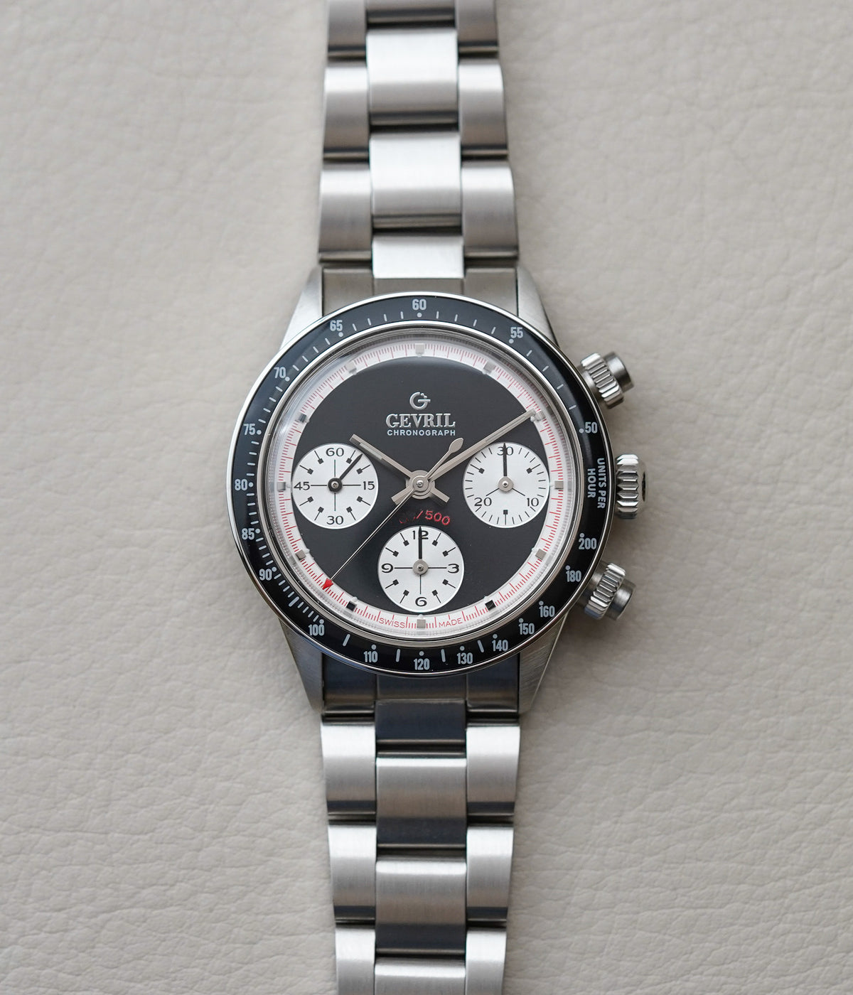 Gevril Tribeca ‘Paul Newman’ Chronograph Panda Limited Edition