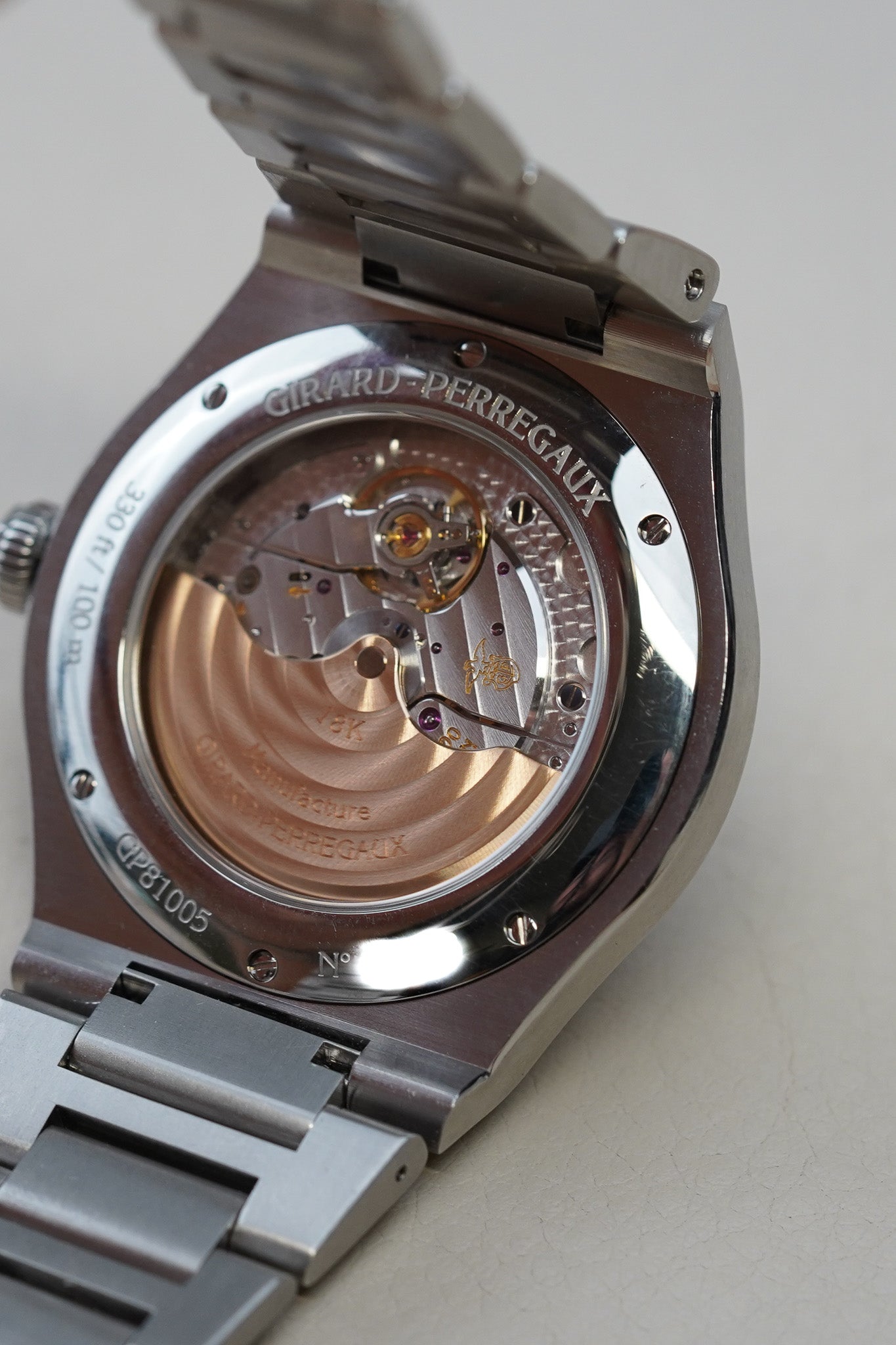 Girard Perregaux Laureato 38mm Copper 81005-11-3154-1CM