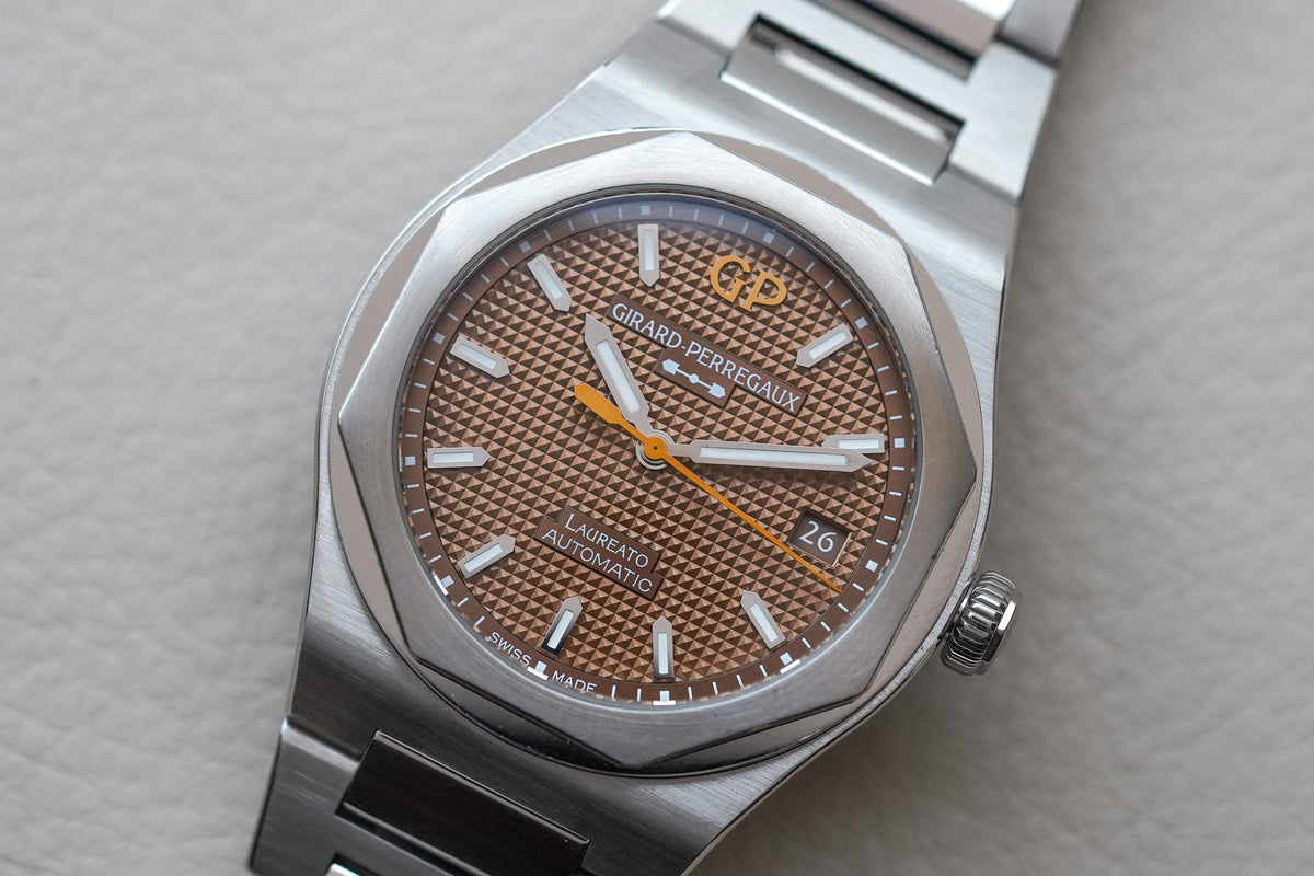 Girard Perregaux Laureato 38mm Copper 81005-11-3154-1CM
