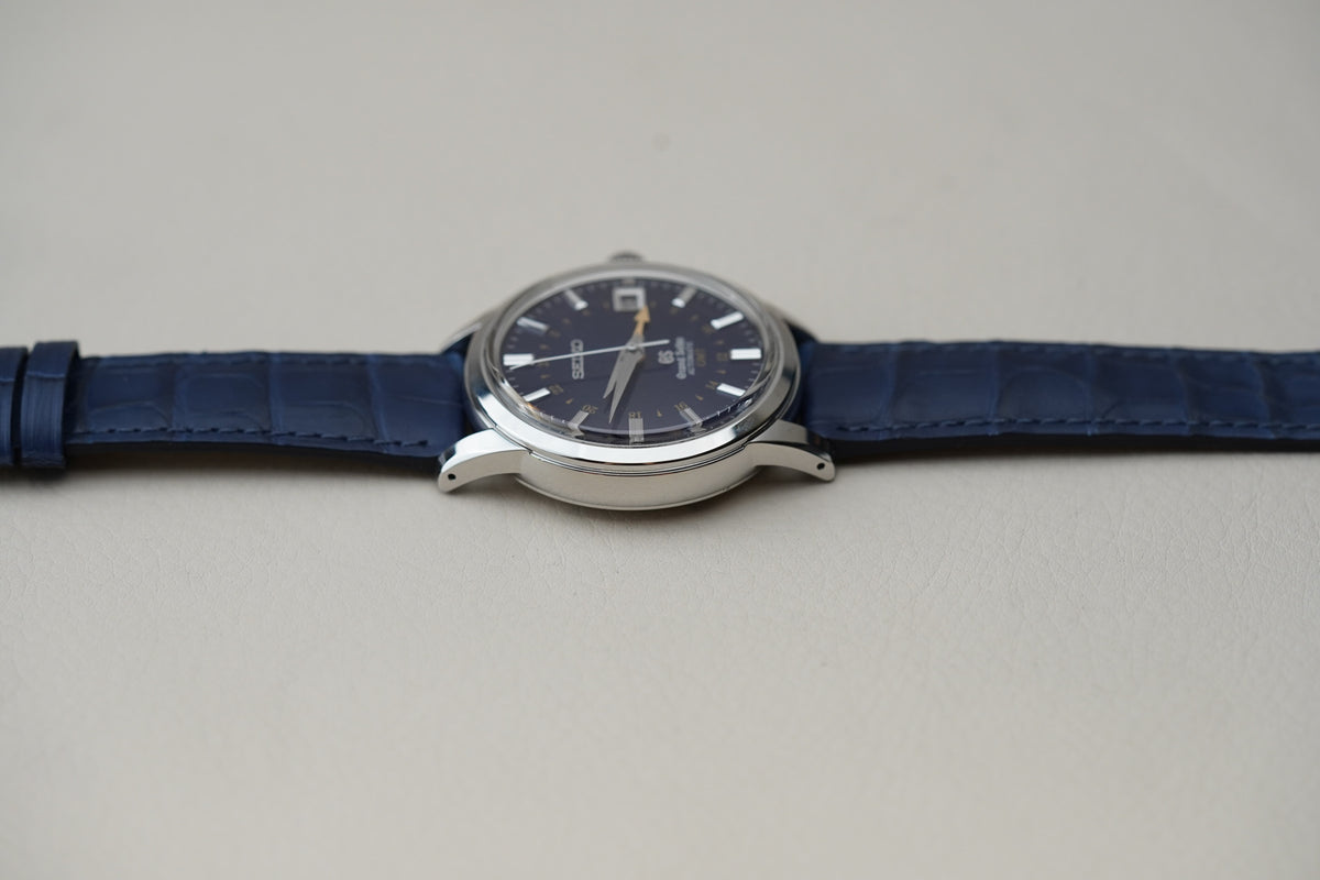 Grand Seiko Elegance GMT Blue SBGM031