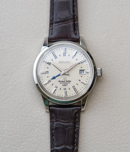 Grand Seiko Elegance GMT Ivory SBGM003