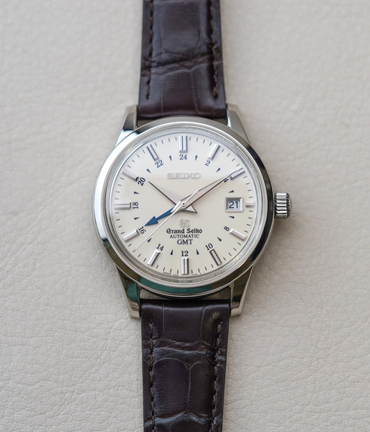 Grand Seiko Elegance GMT Ivory SBGM003