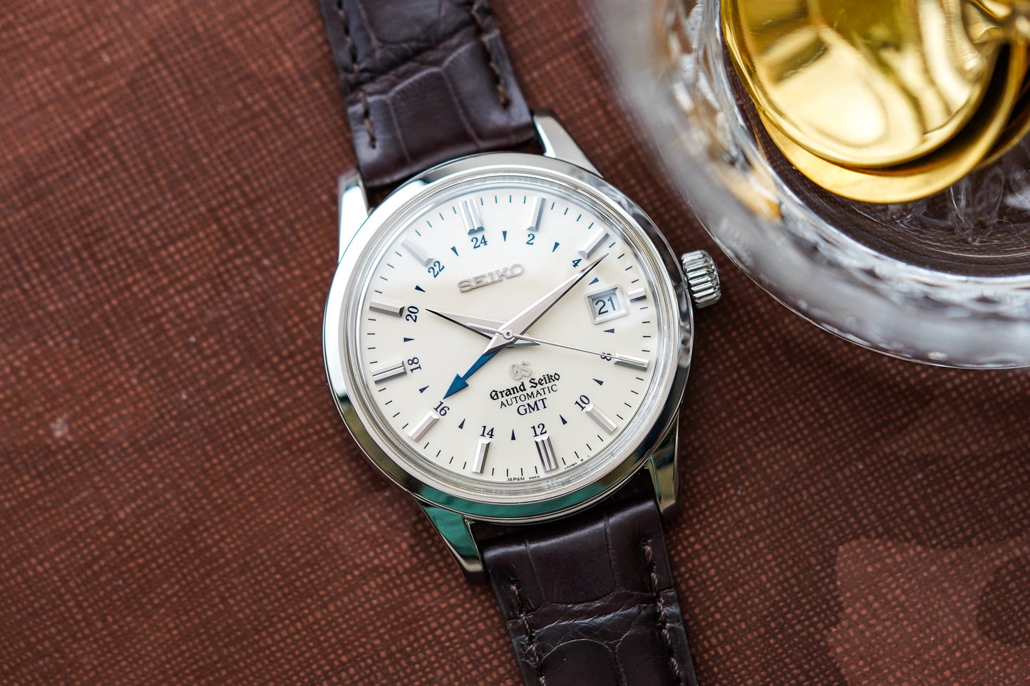 Grand Seiko Elegance GMT Ivory SBGM003