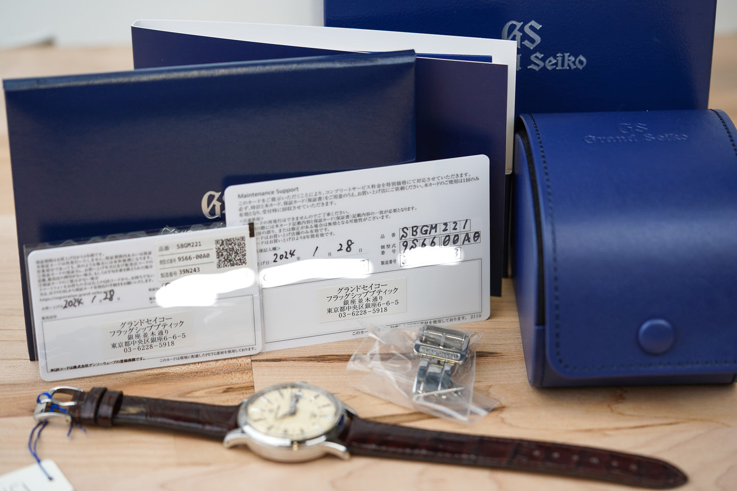 Grand Seiko GMT Elegance SBGM221
