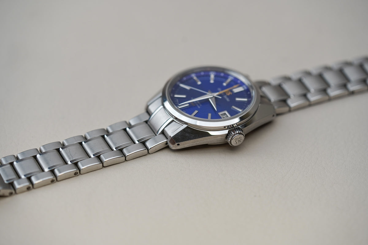 Grand Seiko GMT 'Blue Peacock' SBGJ261