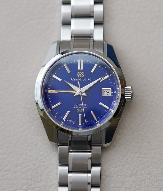 Grand Seiko GMT 'Blue Peacock' SBGJ261