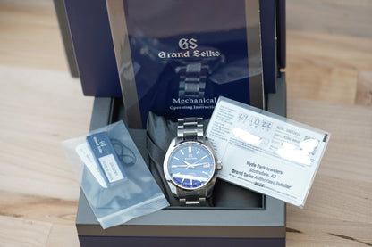 Grand Seiko GMT 'Blue Peacock' SBGJ261