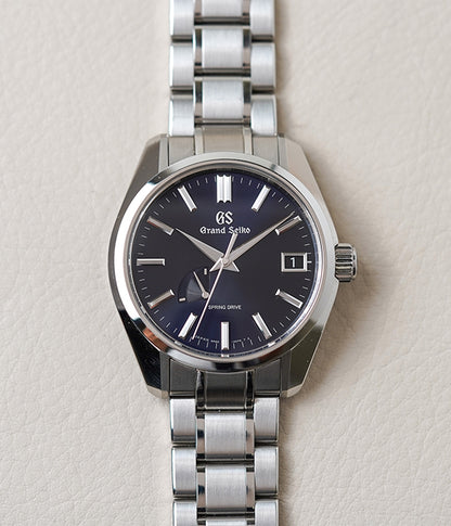 Grand Seiko Heritage Blue Spring Drive SBGA375