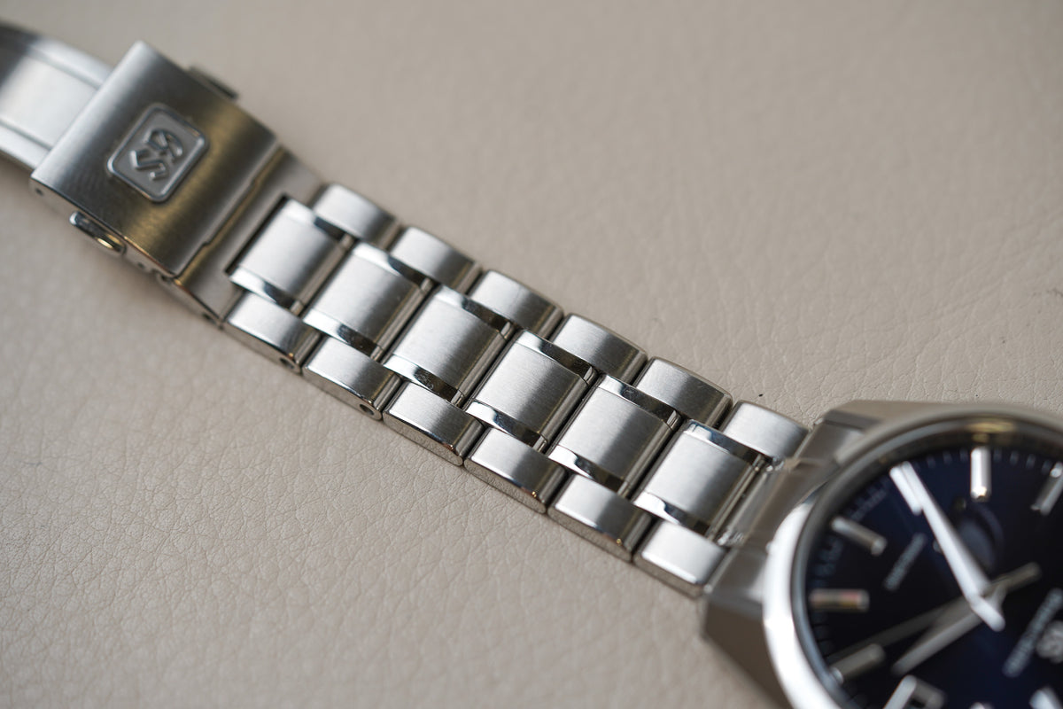 Grand Seiko Heritage Blue Spring Drive SBGA375