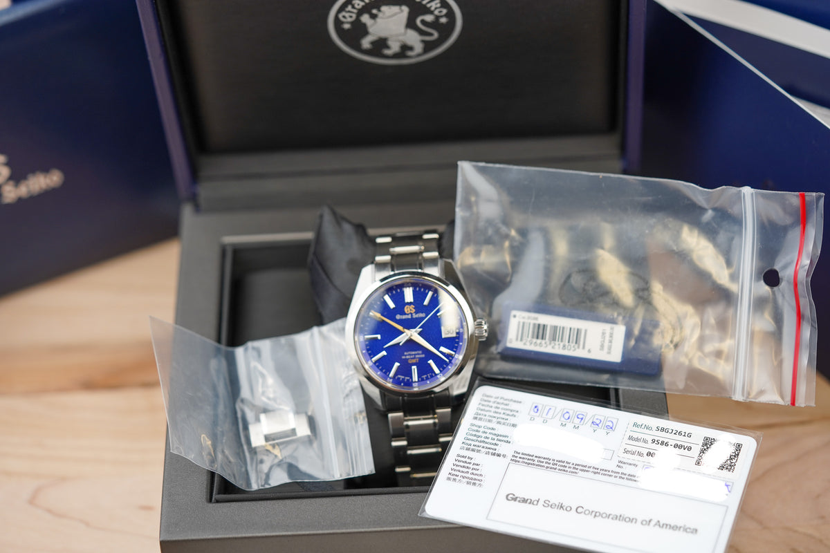 Grand Seiko Hi-Beat GMT SBGJ261G 'Peacock'