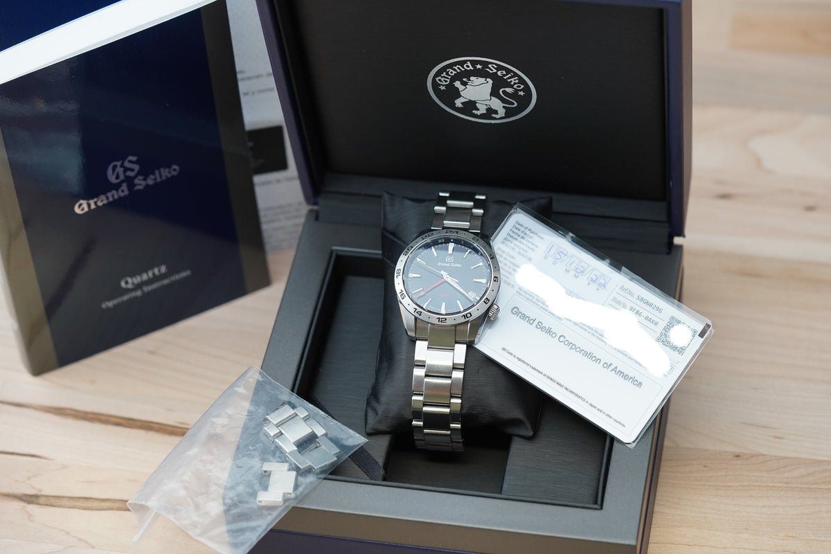 Grand Seiko Sport GMT Blue SBGN029