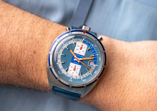 1970's Breitling Bullhead Pupitre 7101