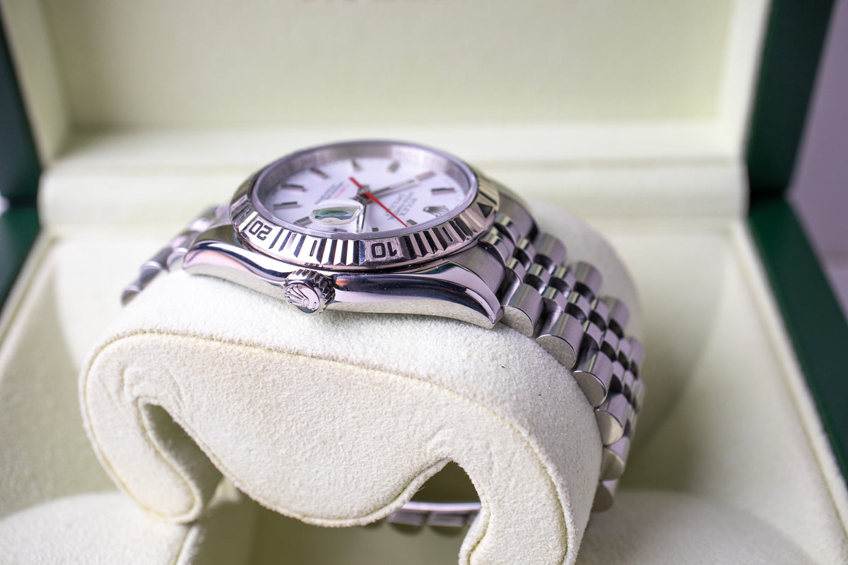 Rolex Datejust Turn-O-Graph 116264 White
