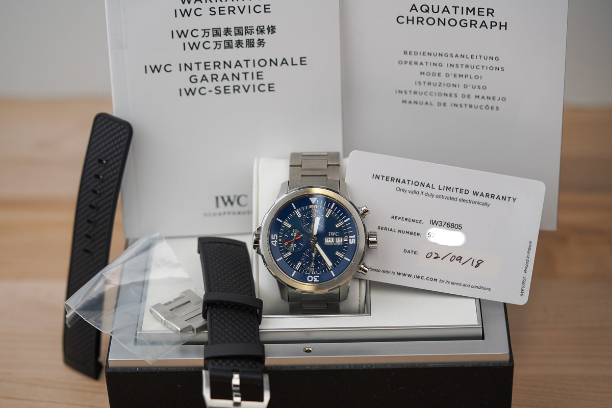 IWC Aquatimer Chronograph “Expedition Jacques-Yves Cousteau” IW376805