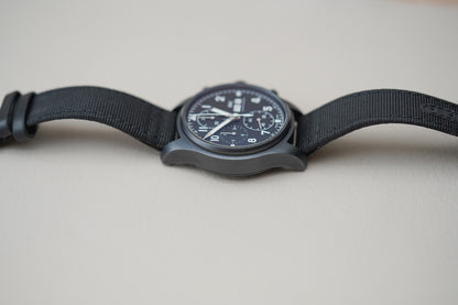 IWC Pilots Watch Chronograph 41 Tribute to 3705 "Black Flieger" IW387905