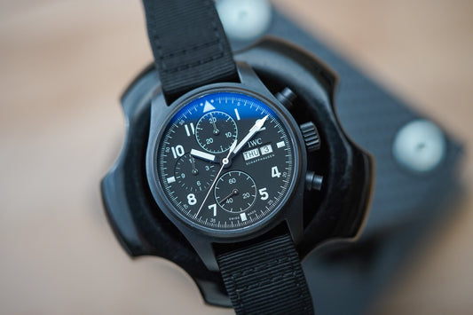 IWC Pilots Watch Chronograph 41 Tribute to 3705 "Black Flieger" IW387905