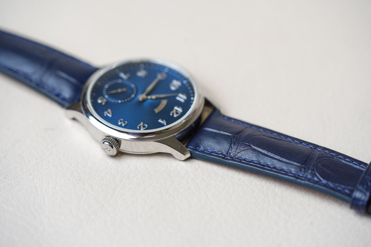 Laine Torsti Blue Guilloche V38
