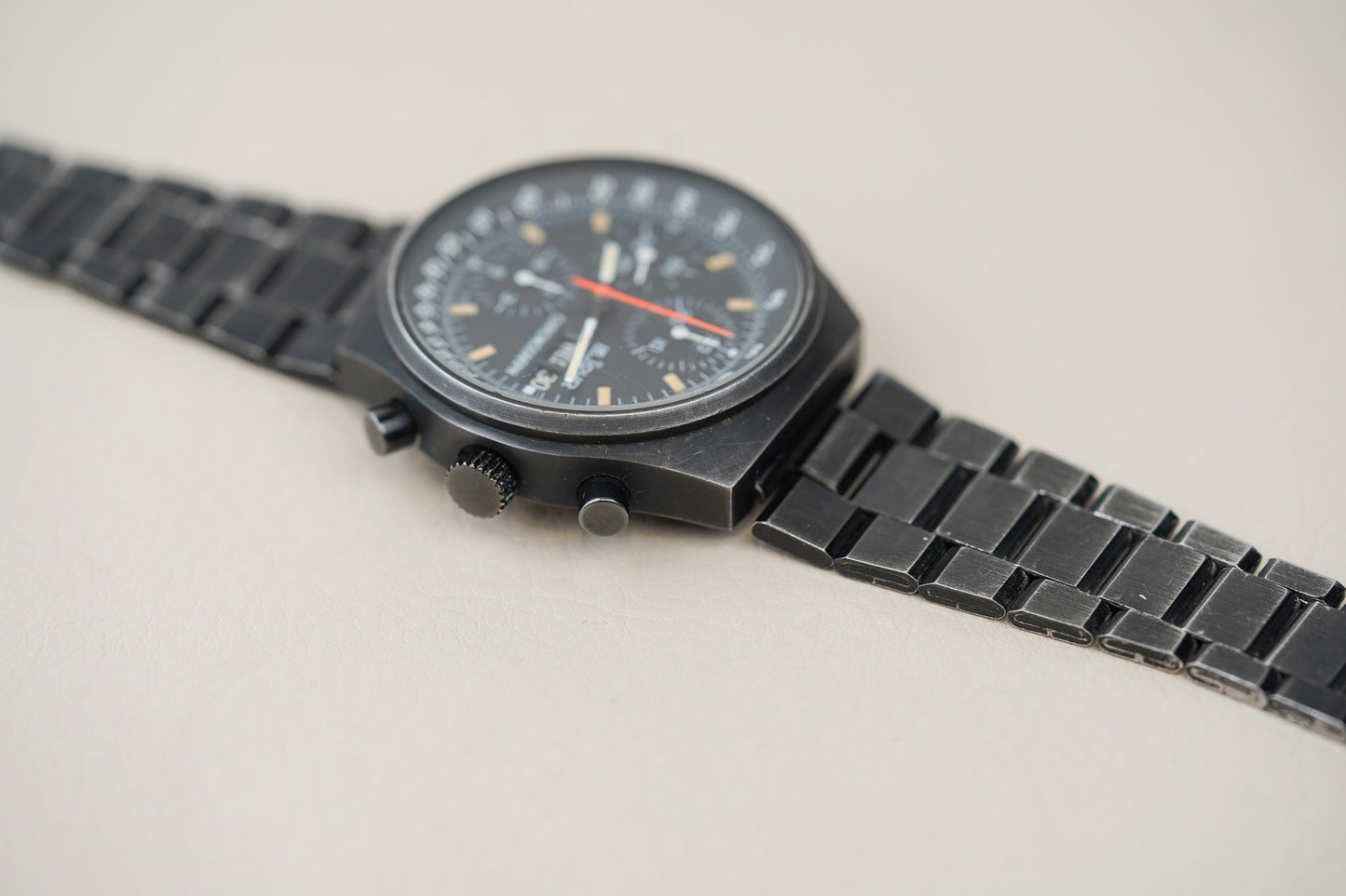 LeJour Chronograph Black PVD	Ref 7000