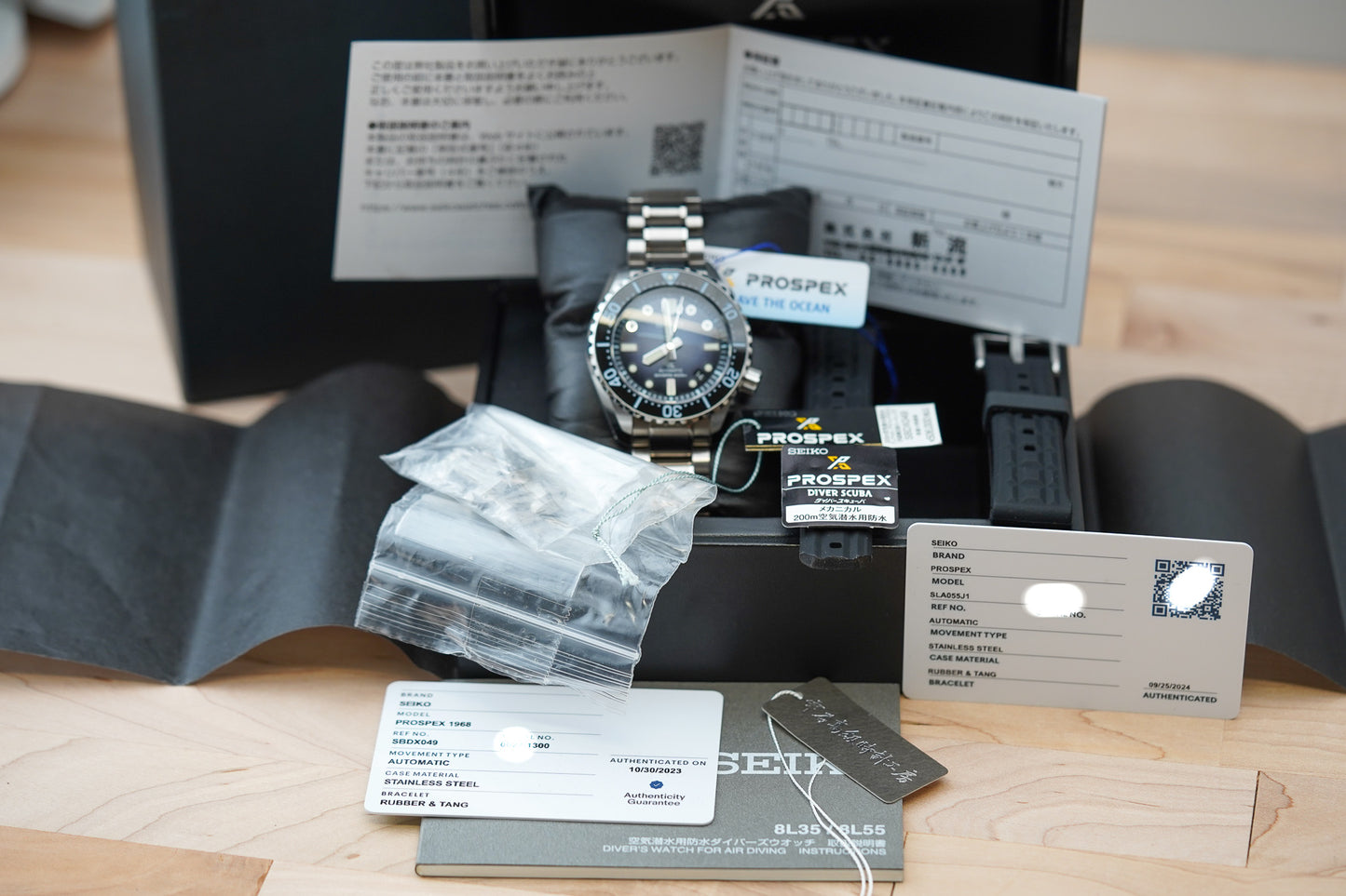 Seiko Prospex 'Save the Ocean' SLA055