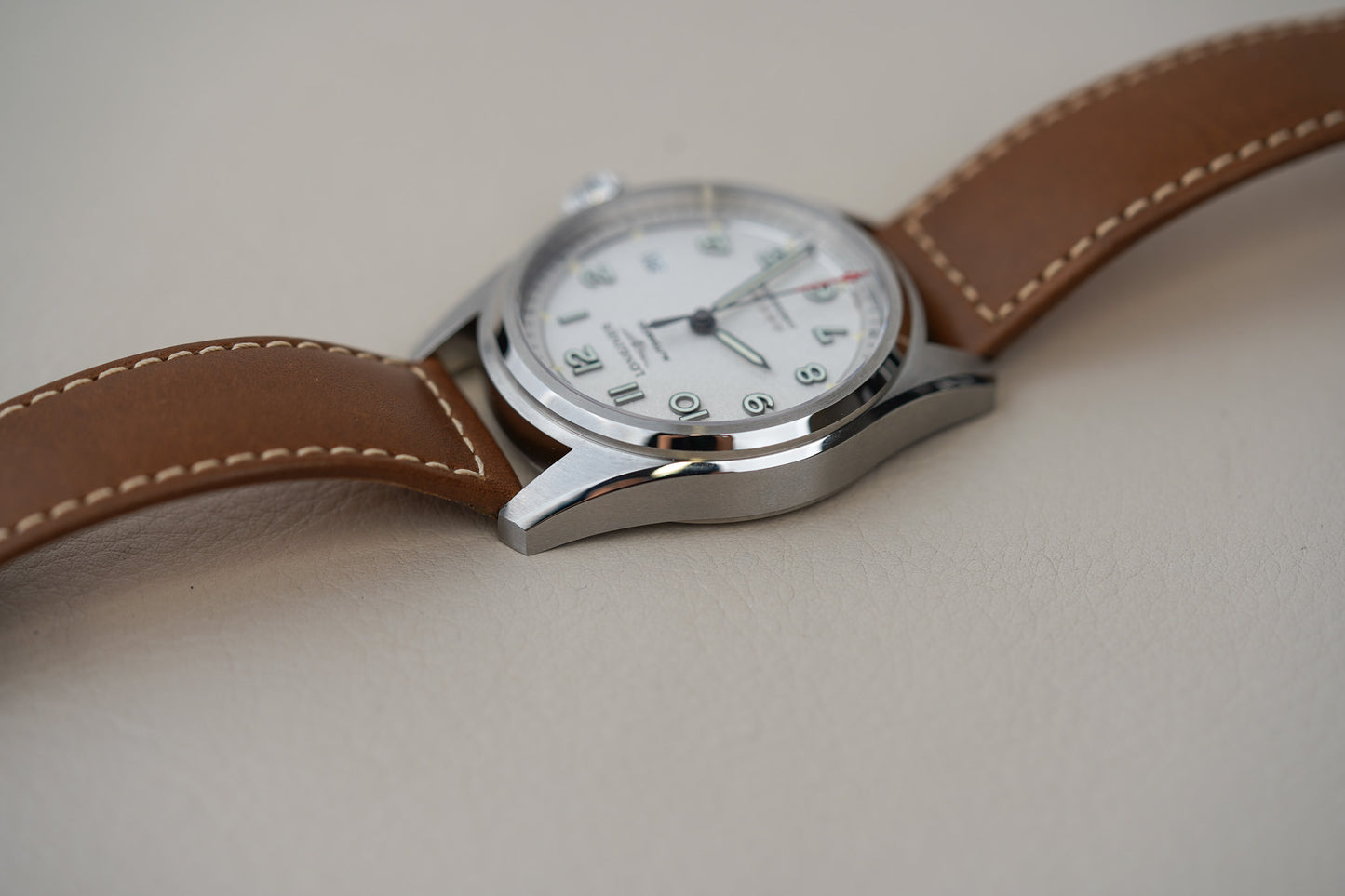Longines Spirit Silver Dial L3.810.4.73.2