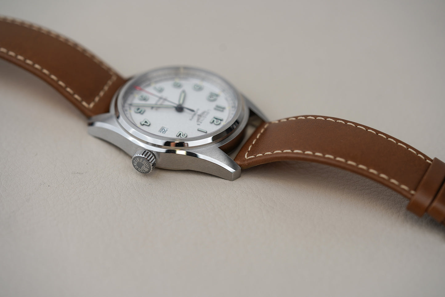Longines Spirit Silver Dial L3.810.4.73.2