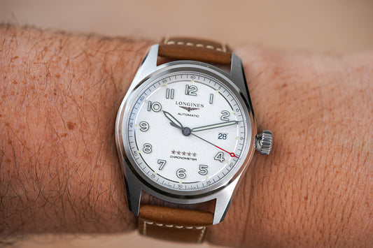 Longines Spirit Silver Dial L3.810.4.73.2