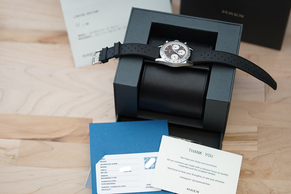 Maen Skymaster 38 SWF.01 Watchfinder Limited Edition