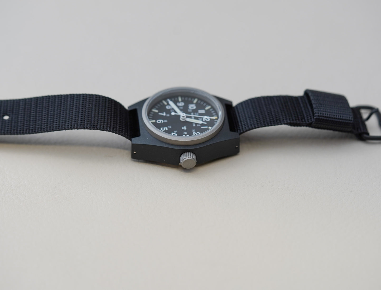 Marathon 34mm Black GPM Standard-Issue Field Mechanical Tritium Type II WW194003BK-0101