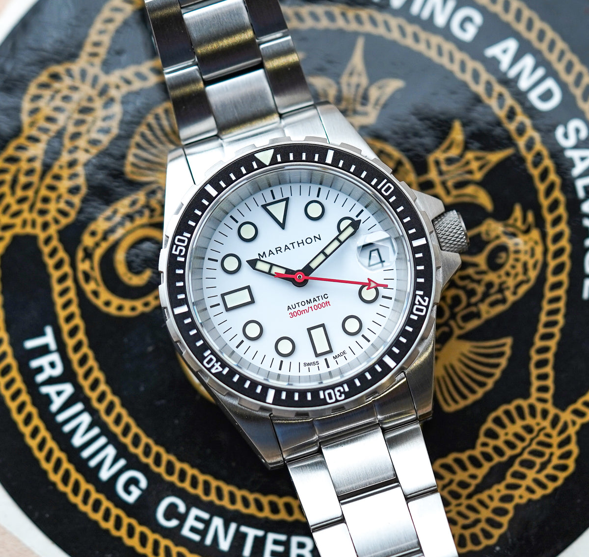 Marathon 36mm Automatic OSAR-D Arctic Dial Bracelet WW194026SS-2501