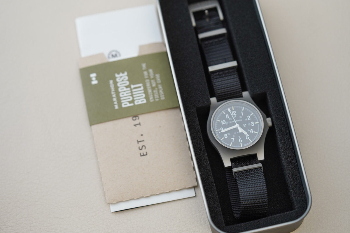 Marathon 36mm SSGPM Standard-Issue Officer's Mechanical Tritium Type II WW194003SS-0108