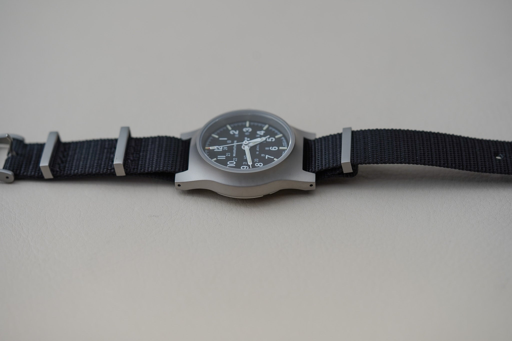 Marathon 36mm SSGPM Standard-Issue Officer's Mechanical Tritium Type II WW194003SS-0108