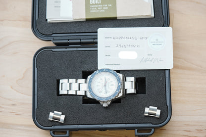 Marathon 41mm Diver's Automatic GSAR Arctic Dial Type II Blue Bezel WW194006SS-0515