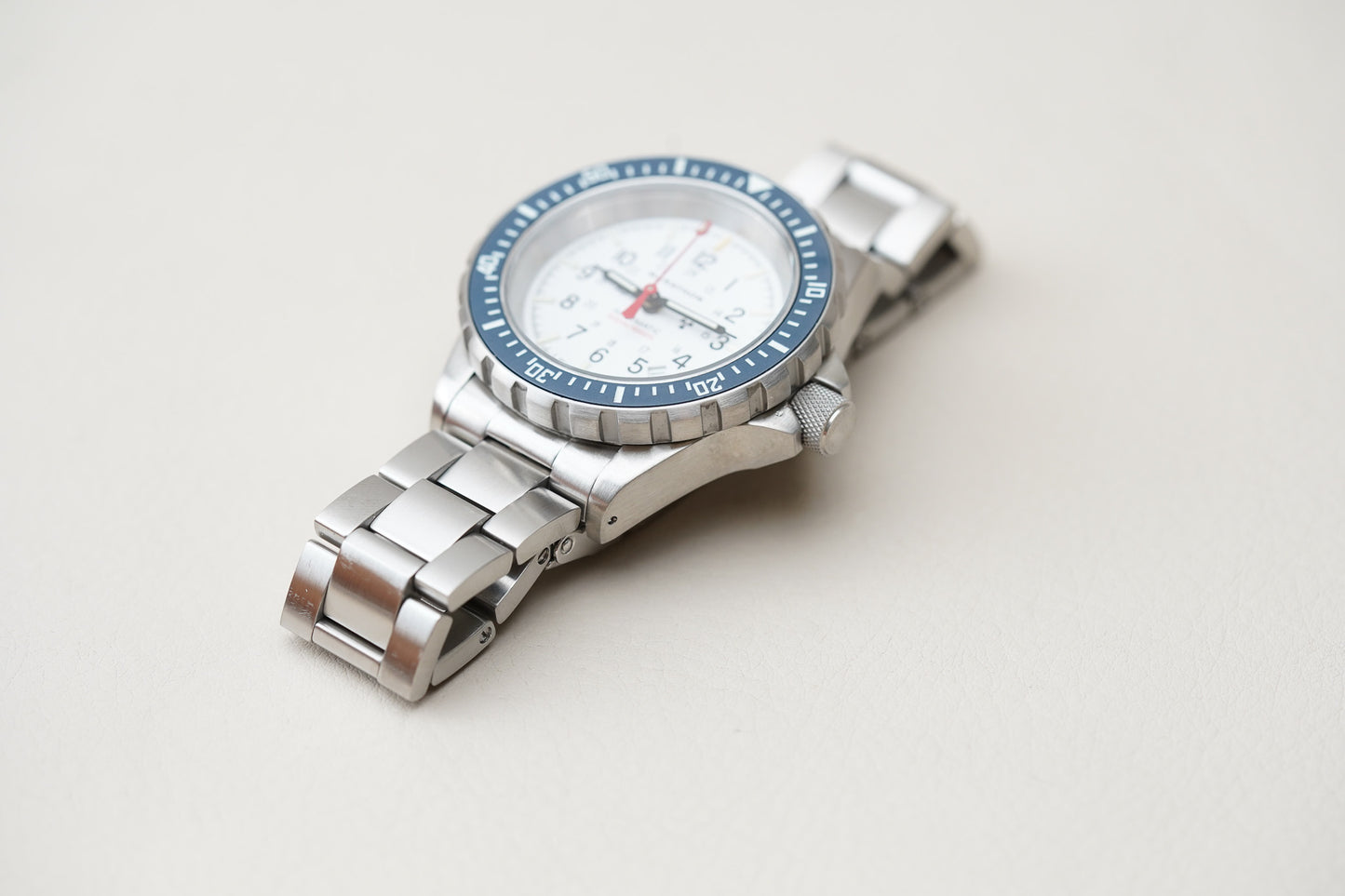 Marathon 41mm Diver's Automatic GSAR Arctic Dial Type II Blue Bezel WW194006SS-0515