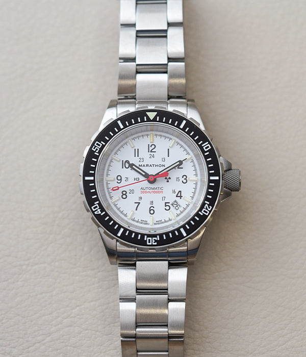Marathon 41mm Diver's Automatic GSAR Arctic Dial Type II Bracelet WW194006SS-0513