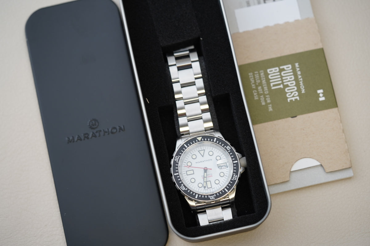 Marathon 41mm Diver's Automatic OSAR-D Arctic Type I WW194006SS-2501