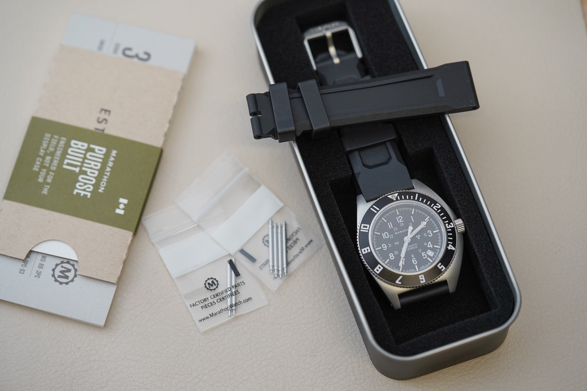 Marathon 41mm Pilot's Automatic SSNAV-D Standard-Issue Tritium Type II WW194030SS-0130