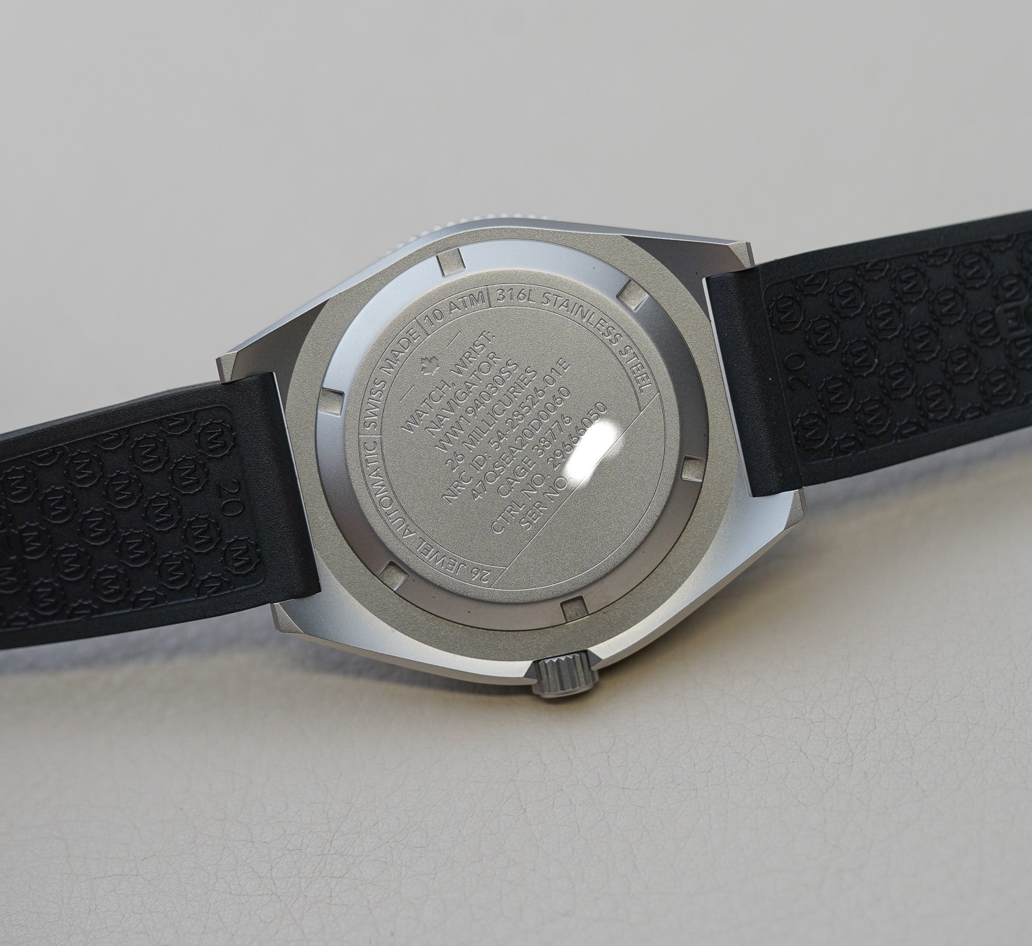 Marathon 41mm Pilot's Automatic SSNAV-D Standard-Issue Tritium Type II WW194030SS-0130