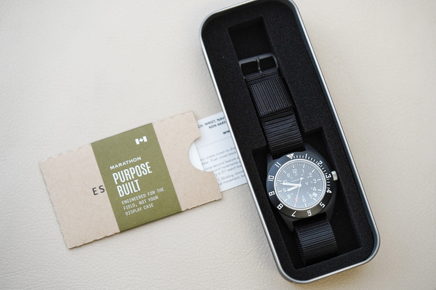 Marathon 41mm Pilot's Quartz NAV-D Standard-Issue Tritium Type II WW194013BK-0101
