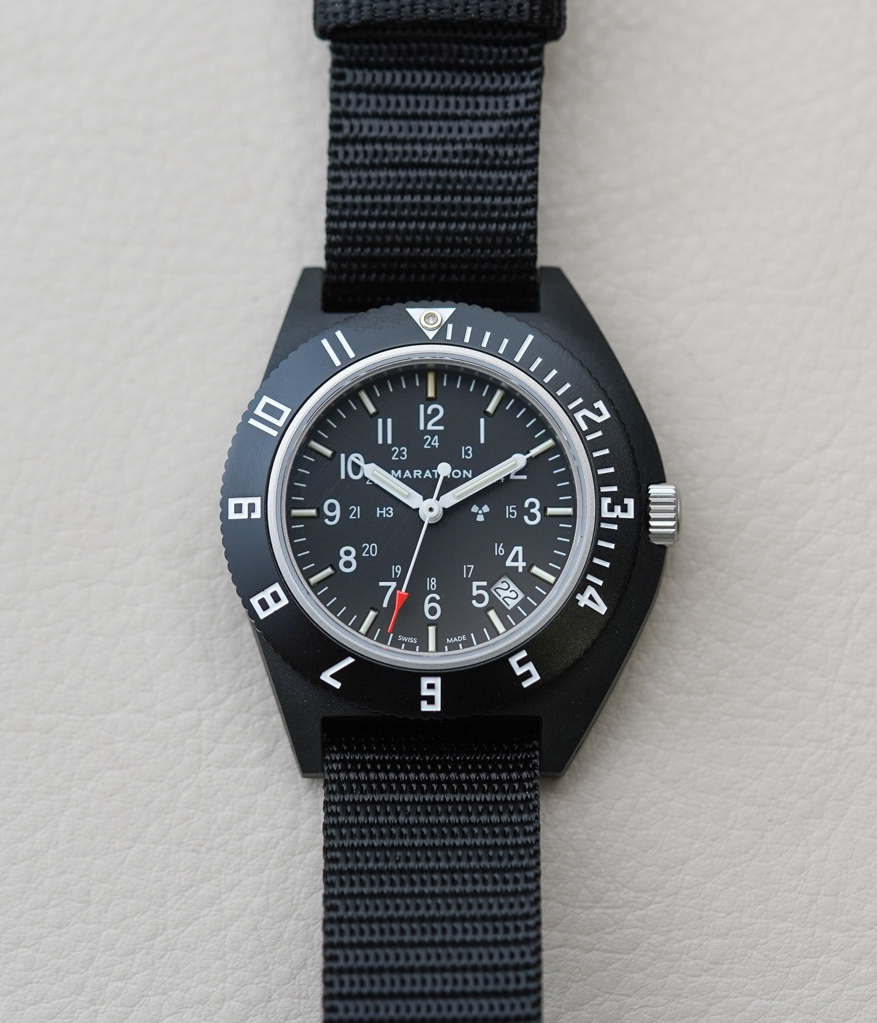 Marathon 41mm Pilot's Quartz NAV-D Standard-Issue Tritium Type II WW194013BK-0101