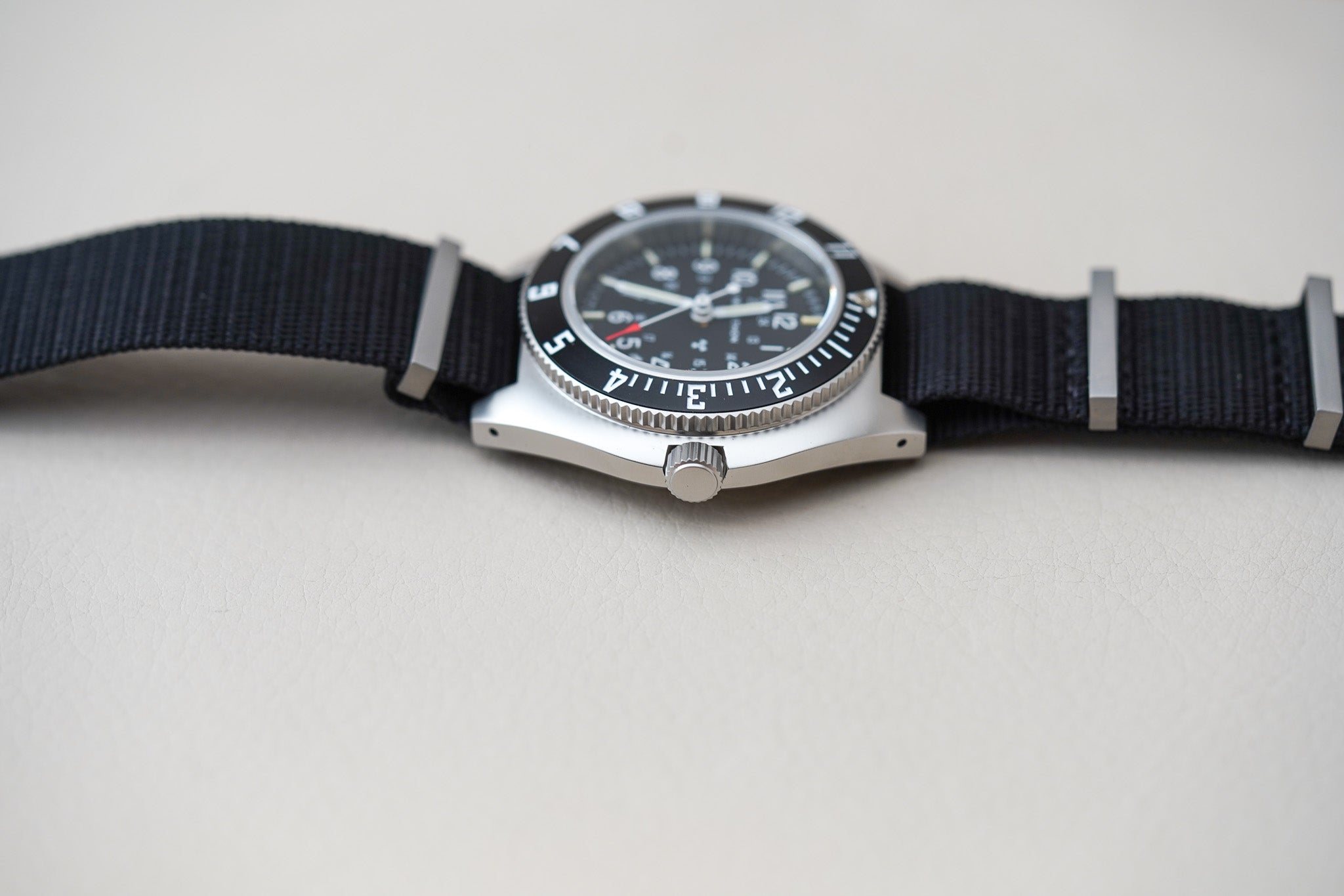 Marathon 41mm Pilot's Quartz SSNAV-D Standard-Issue Tritium Type II WW194013SS-0103