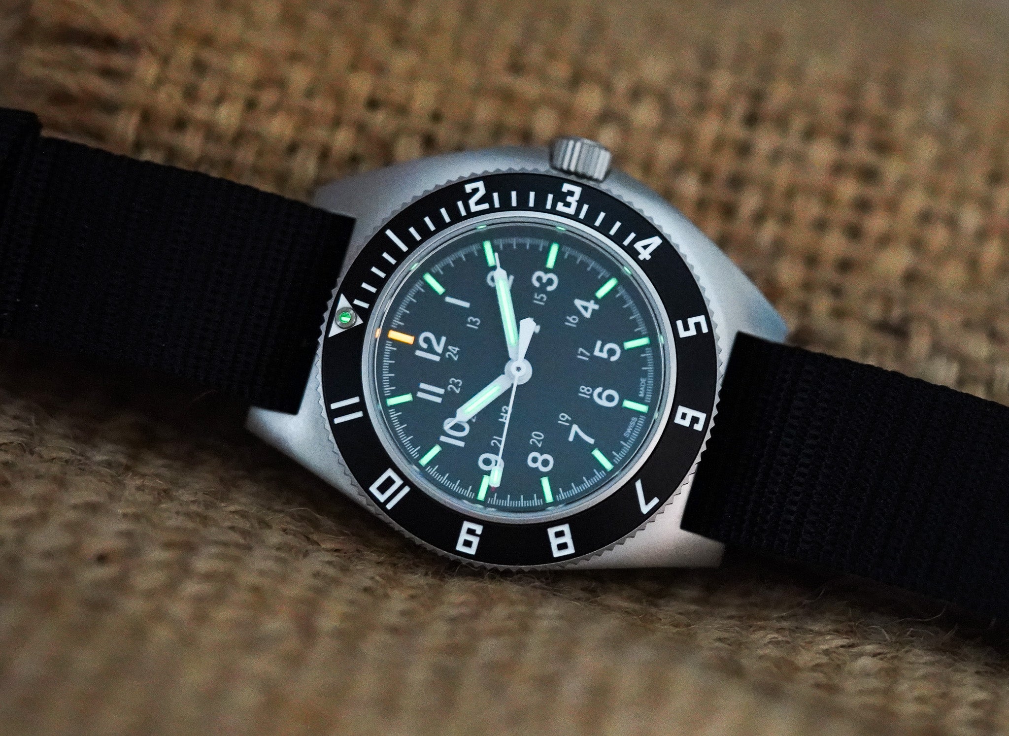 Marathon 41mm Pilot's SSNAV Auto Standard-Issue Tritium Type II WW194029SS-0801