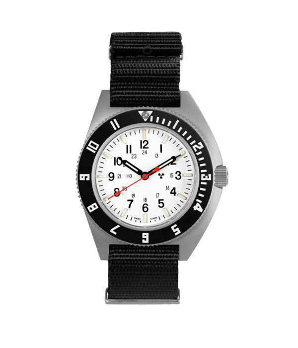 Marathon 41mm SSNAV Pilot's Quartz Arctic Tritium Type II WW194001SS-0503